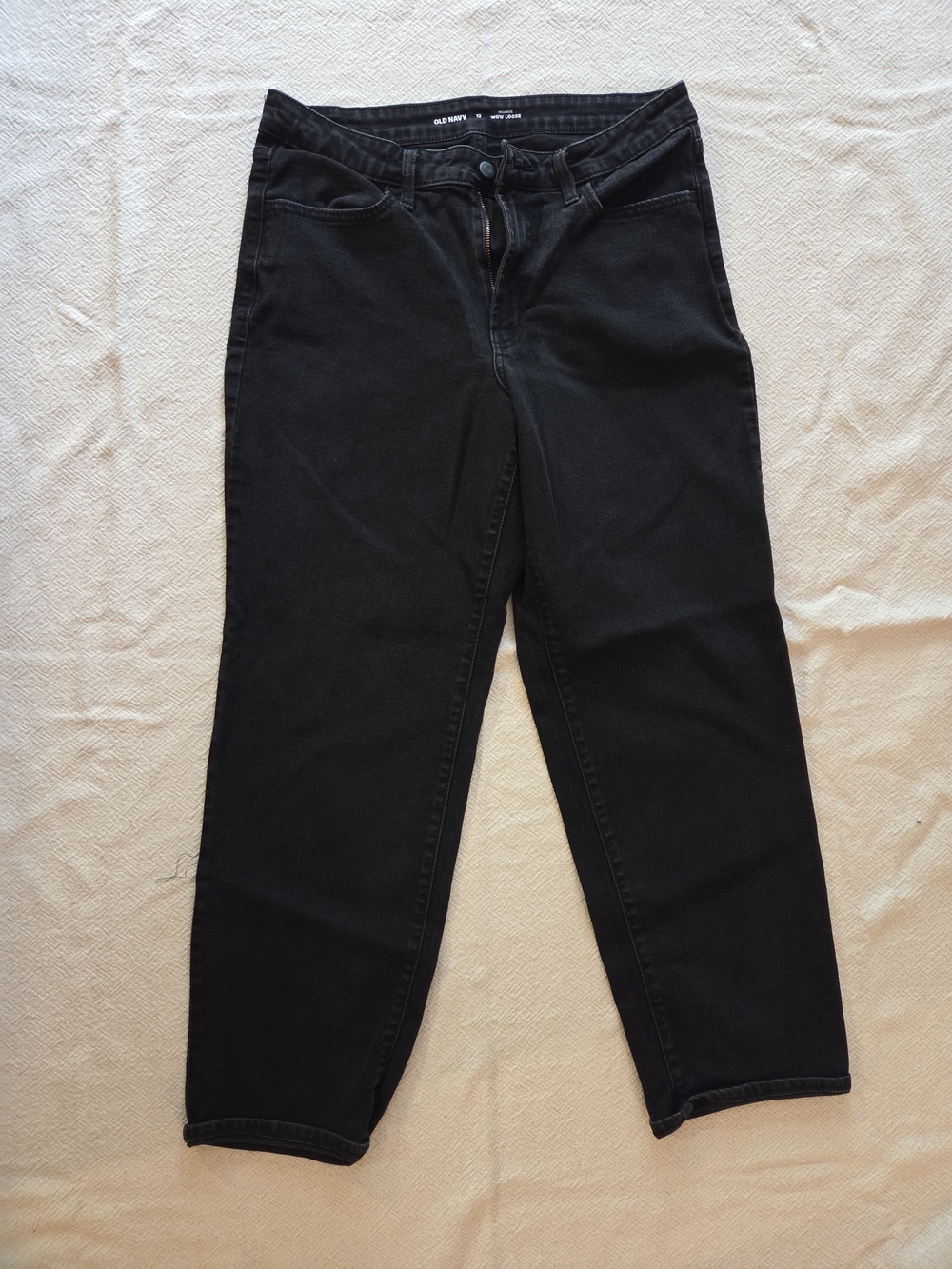 Old Navy Black High-Rise Loose Women’s Jeans